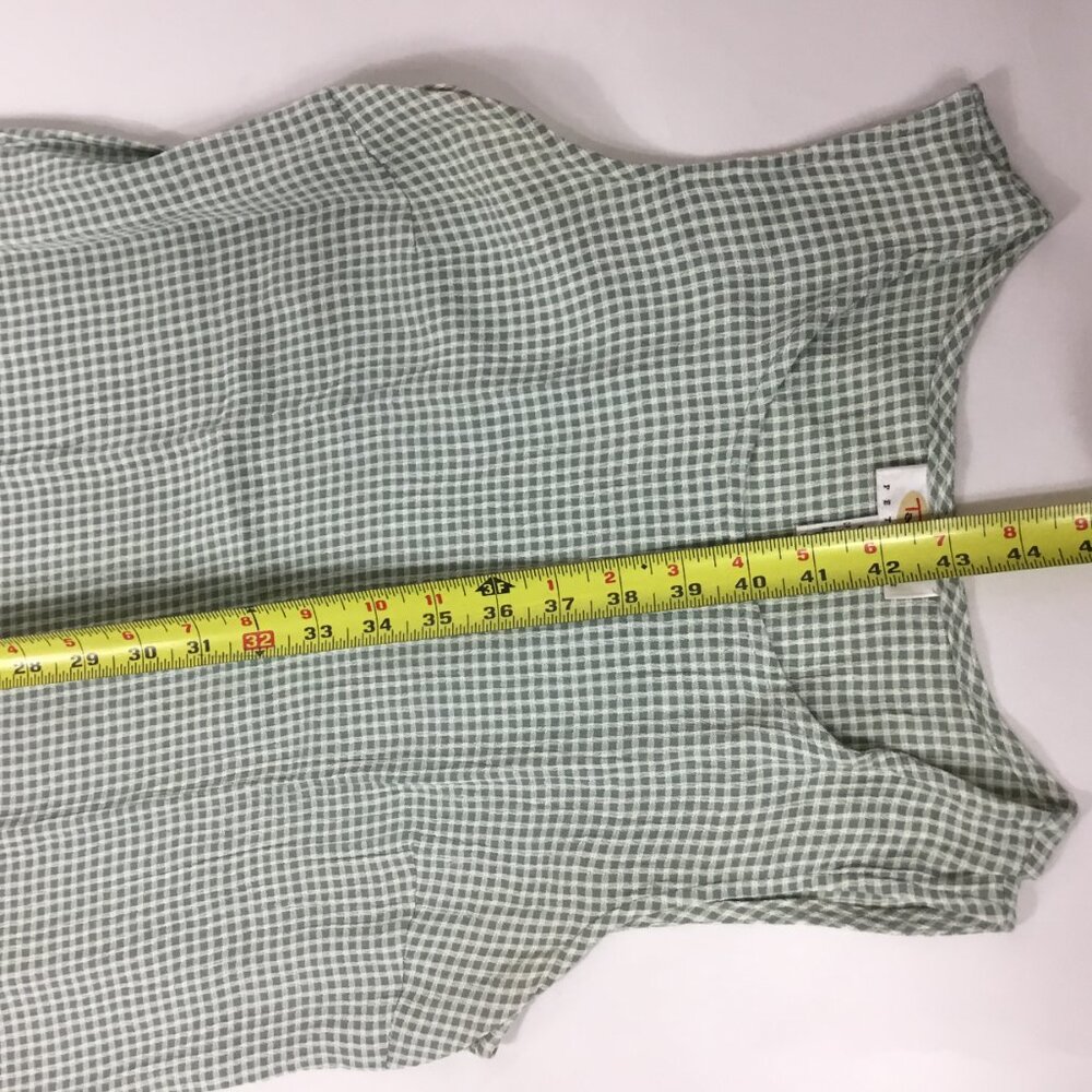 (PO) Talbots petites, Wht & Grn Dress - Picture 9 of 10